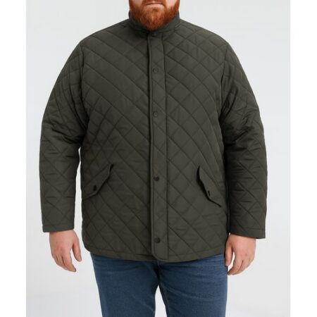 Bigdude Classic Quilted Jacket Khaki